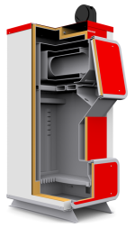 Котел длительного горения Heiztechnik Q Plus 75